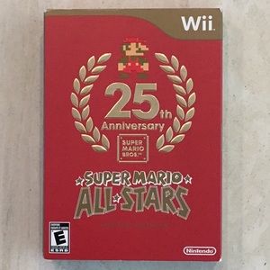 Super Mario All Stars Limited Edition Nintendo Wii Game 25th Anniversary CIB
